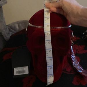 Kill star weirdos blood velvet handbag/crossbody. Has add’l short & long straps.